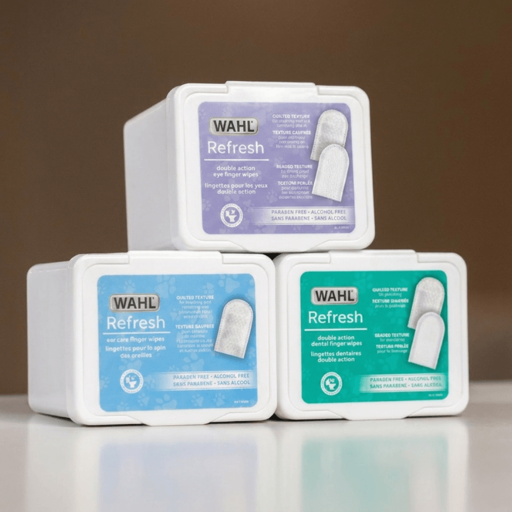 DOG EYE CLEANING FINGER WIPES - 100 CT