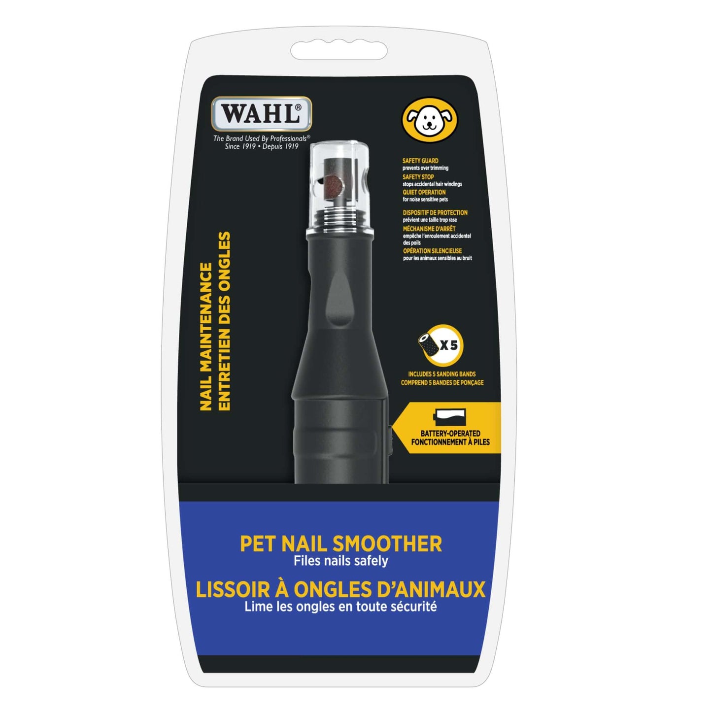 professional dog grooming nail grinder