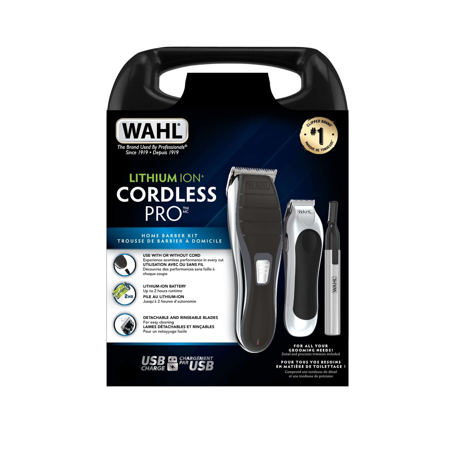 wahl lithium ion clipper kit