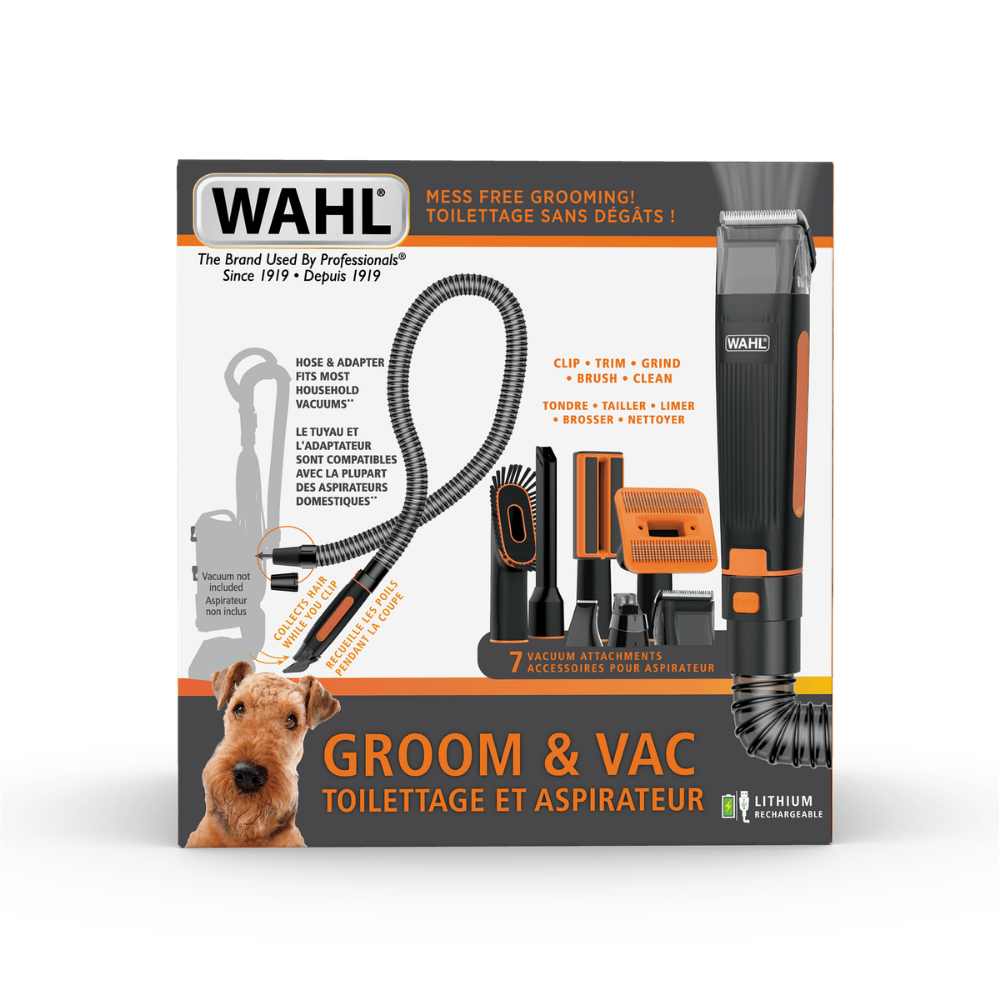GROOM & VAC LITHIUM COMBO KIT