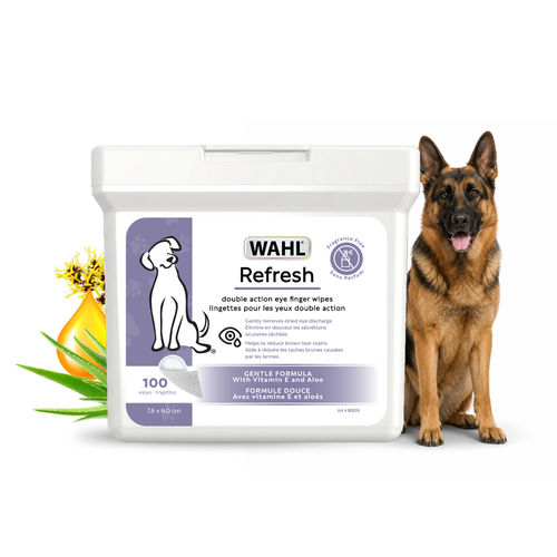 DOG EYE CLEANING FINGER WIPES - 100 CT