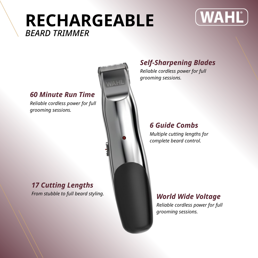 TONDEUSE À BARBE RECHARGEABLE