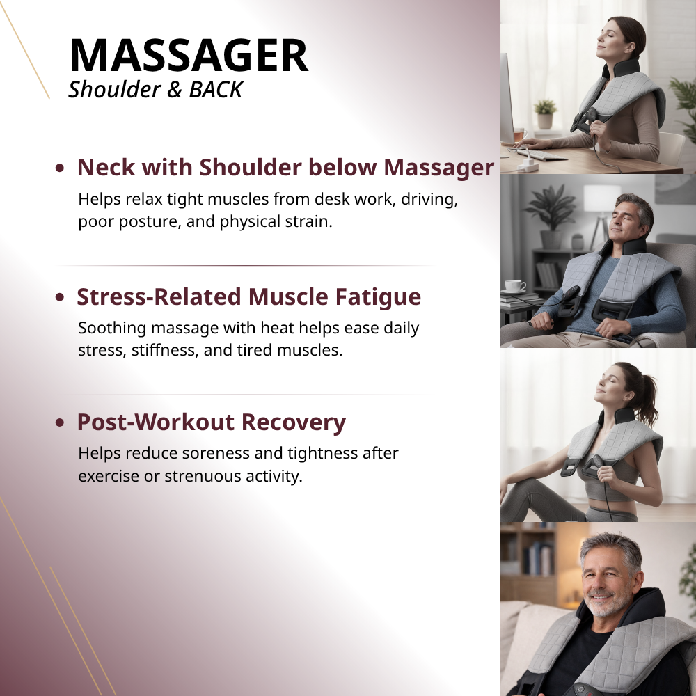 MASSEUR D'ÉPAULE ET DE DOS