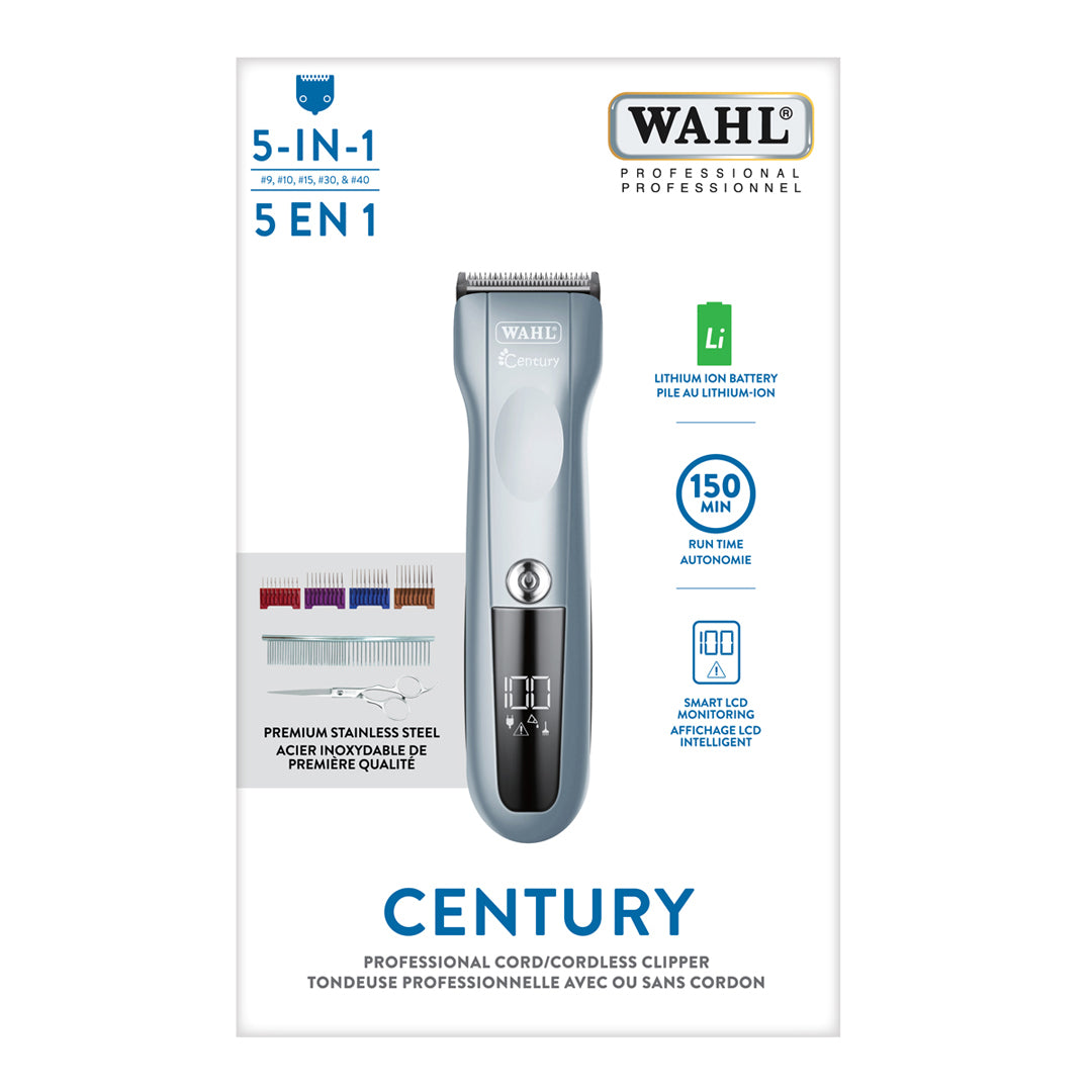 TONDEUSE PROFESSIONNELLE AVEC/SANS FIL CENTURY