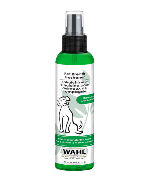 🎁 Wahl Pet Breath Freshener Spray (175 ml) – Peppermint Formula for Cleaner, Fresher Pet Breath (100% off)