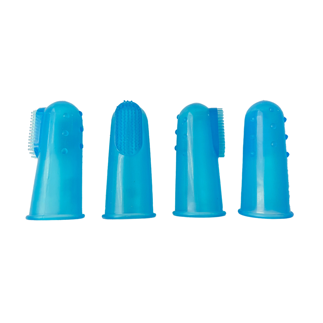 BROSSE À DENTS À DOIGTS, paquet de 4