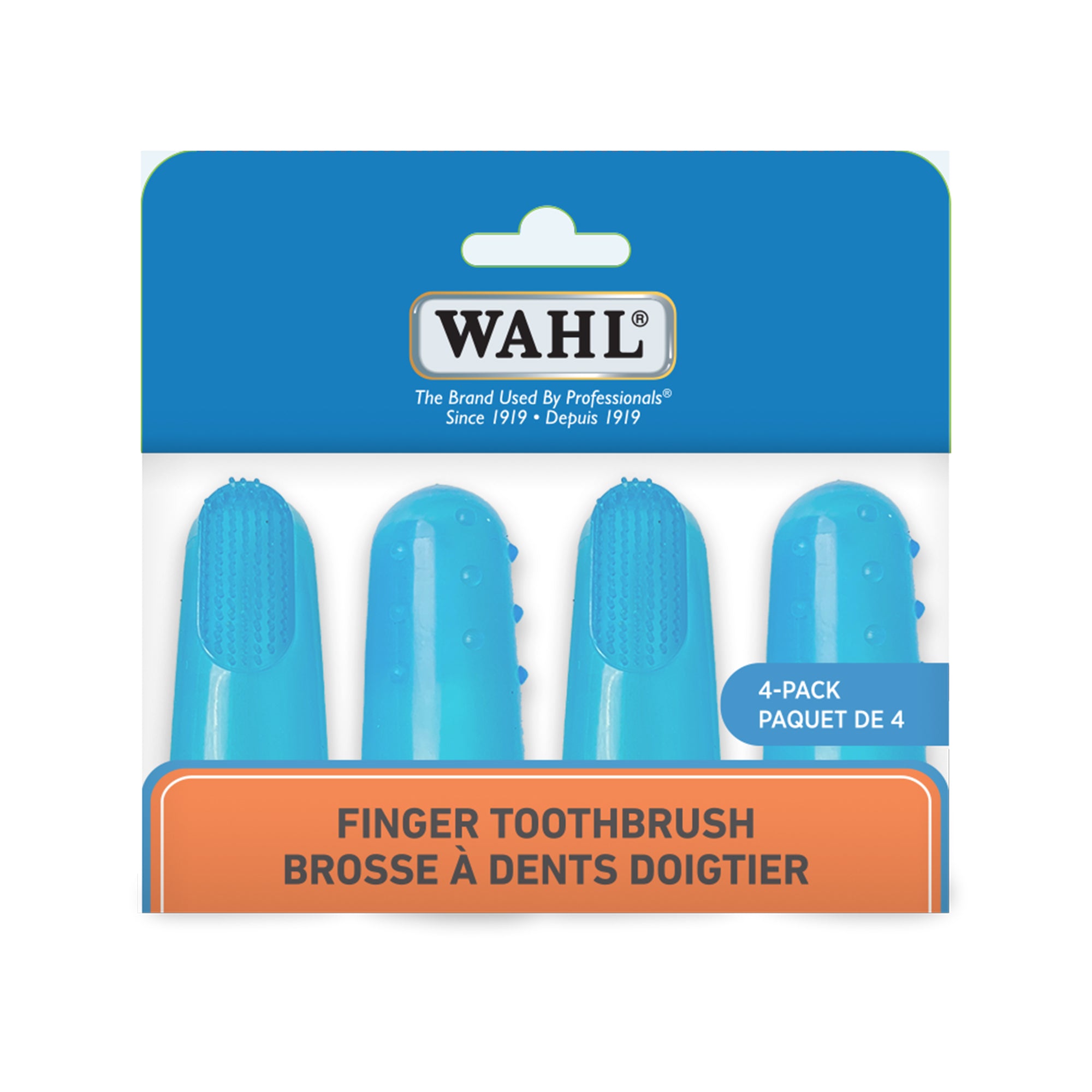BROSSE À DENTS À DOIGTS, paquet de 4