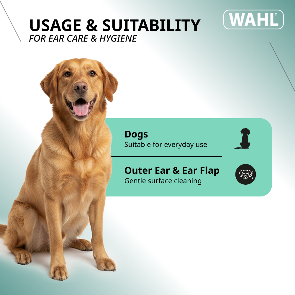 DOG EAR CLEANING FINGER WIPES-100 CT