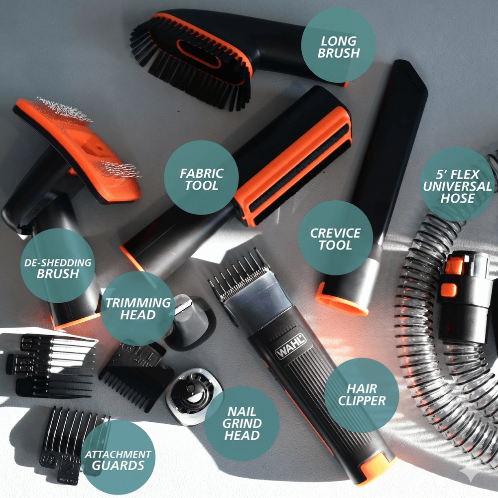 GROOM & VAC LITHIUM COMBO KIT