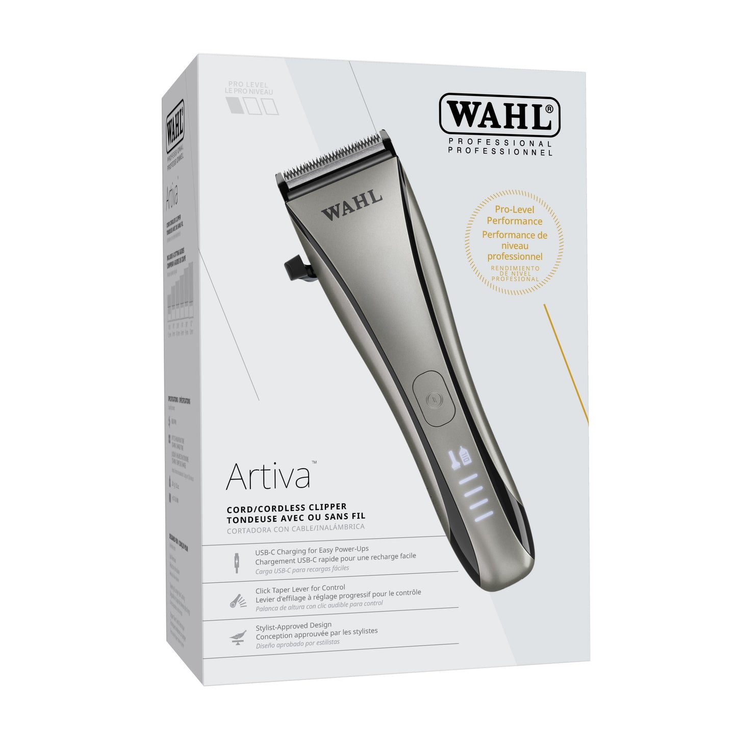 ARTIVA CORD/CORDLESS HAIR CLIPPER