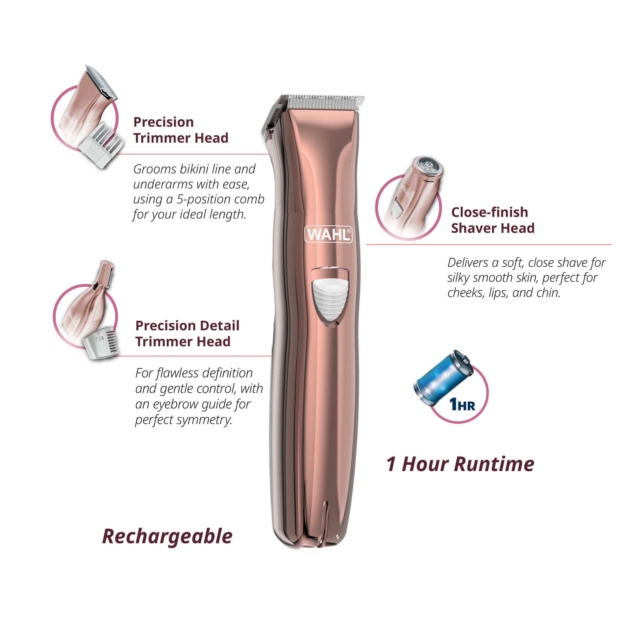 TONDEUSE RECHARGEABLE CLEAN & SMOOTH