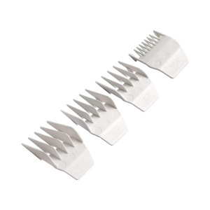 LOT DE 4 GUIDES DE COUPE-BLANC