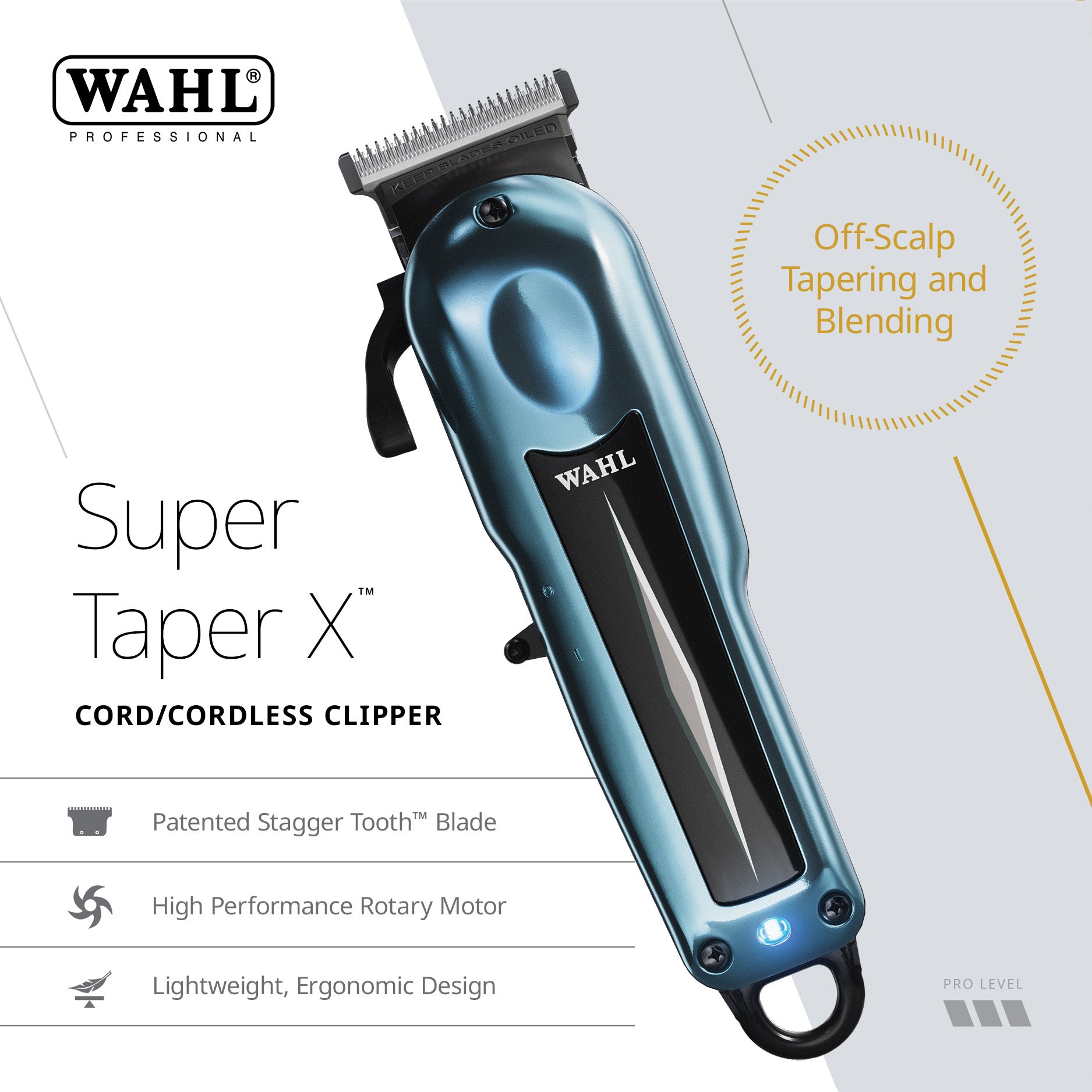 TONDEUSE AVEC/SANS FIL Super Taper X™