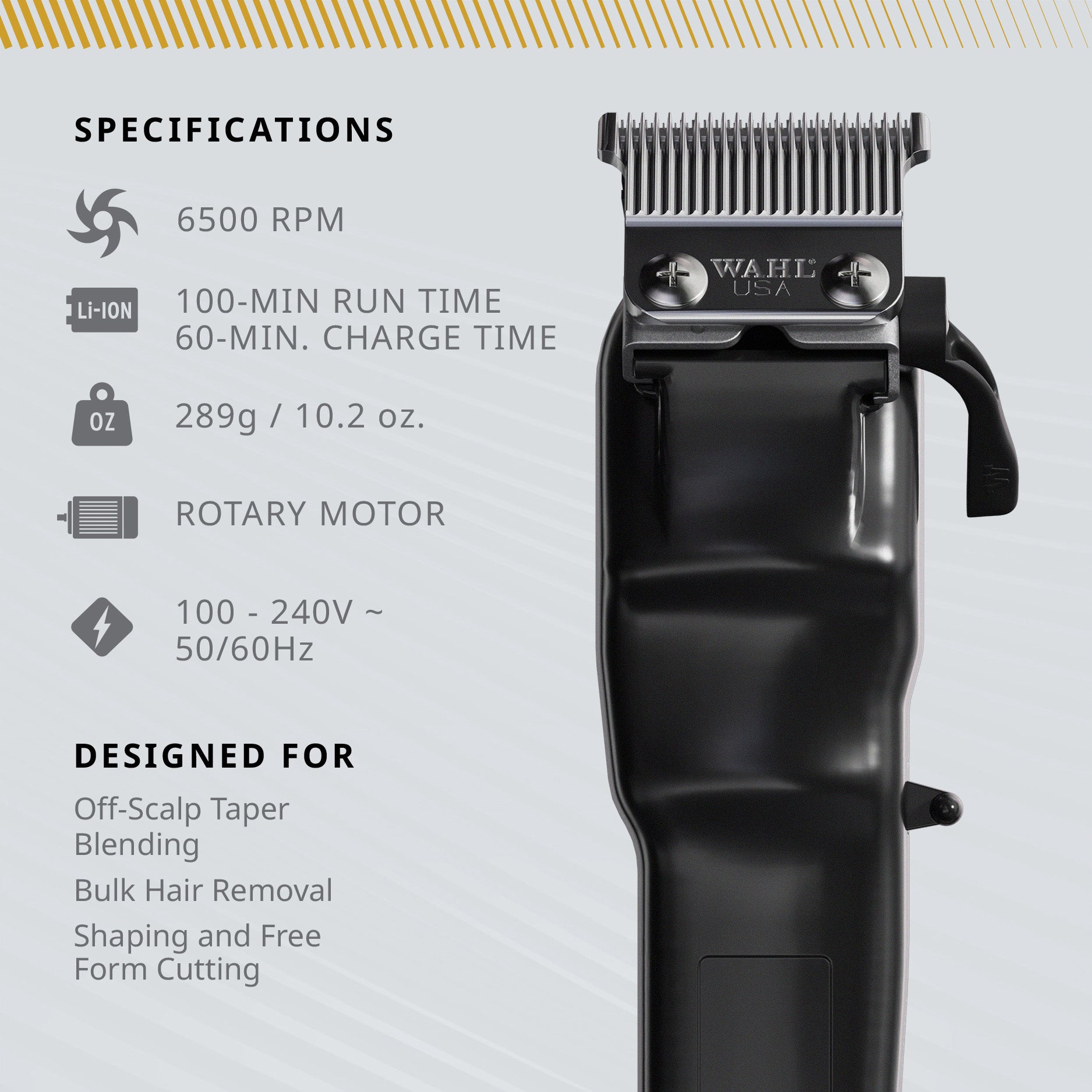 TONDEUSE AVEC/SANS FIL Super Taper X™