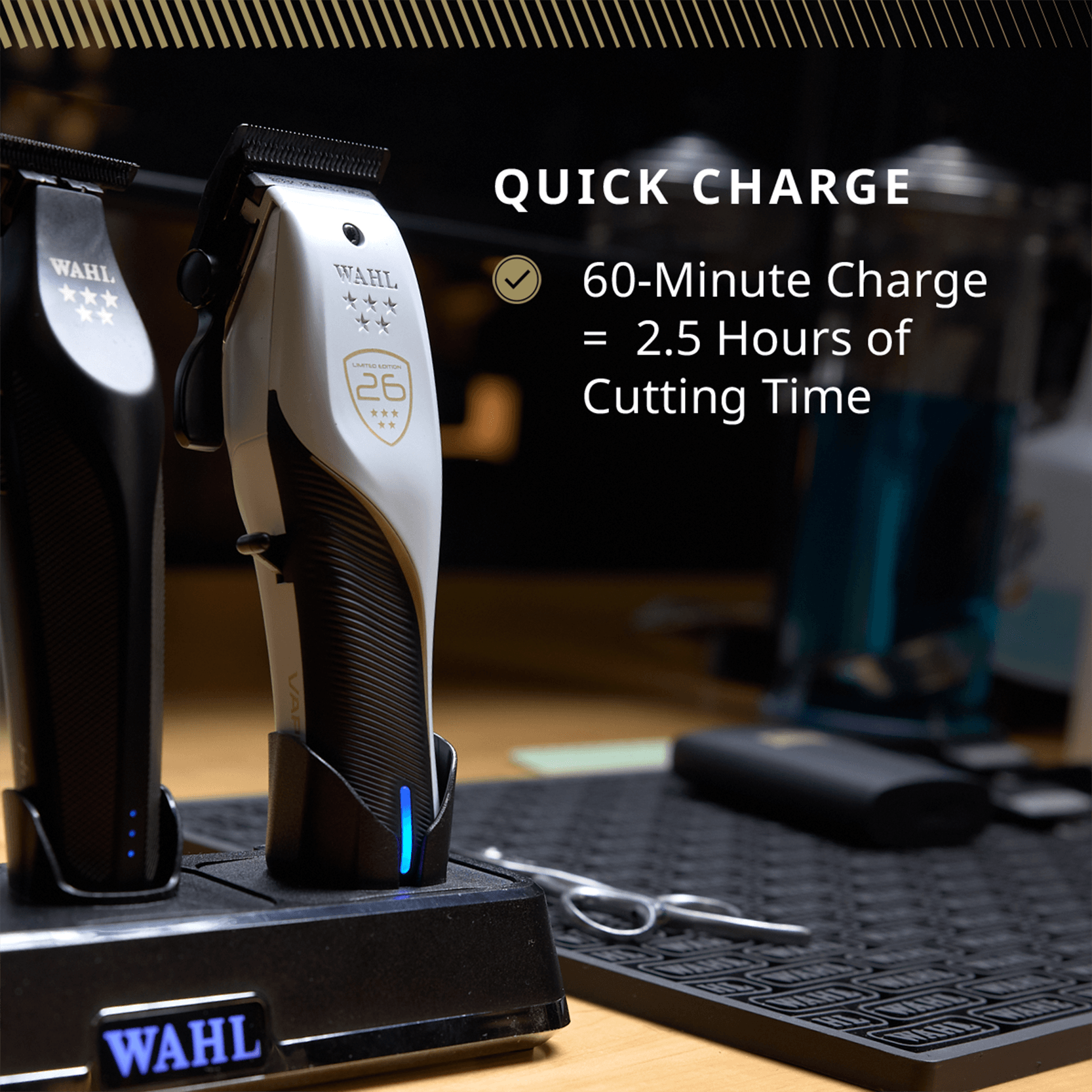 5 STAR VAPOR™ CORD/CORDLESS CLIPPER CHAMPIONSHIP EDITION