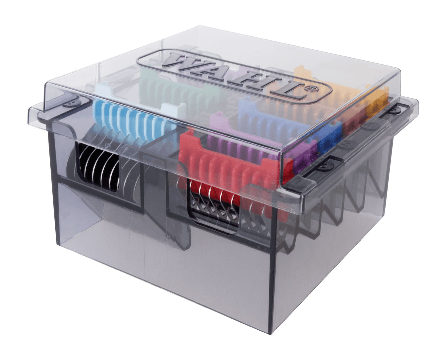 8 PEIGNES COULISSANTS EN ACIER INOXYDABLE AVEC ORGANISATEUR POUR LAME 5 EN 1