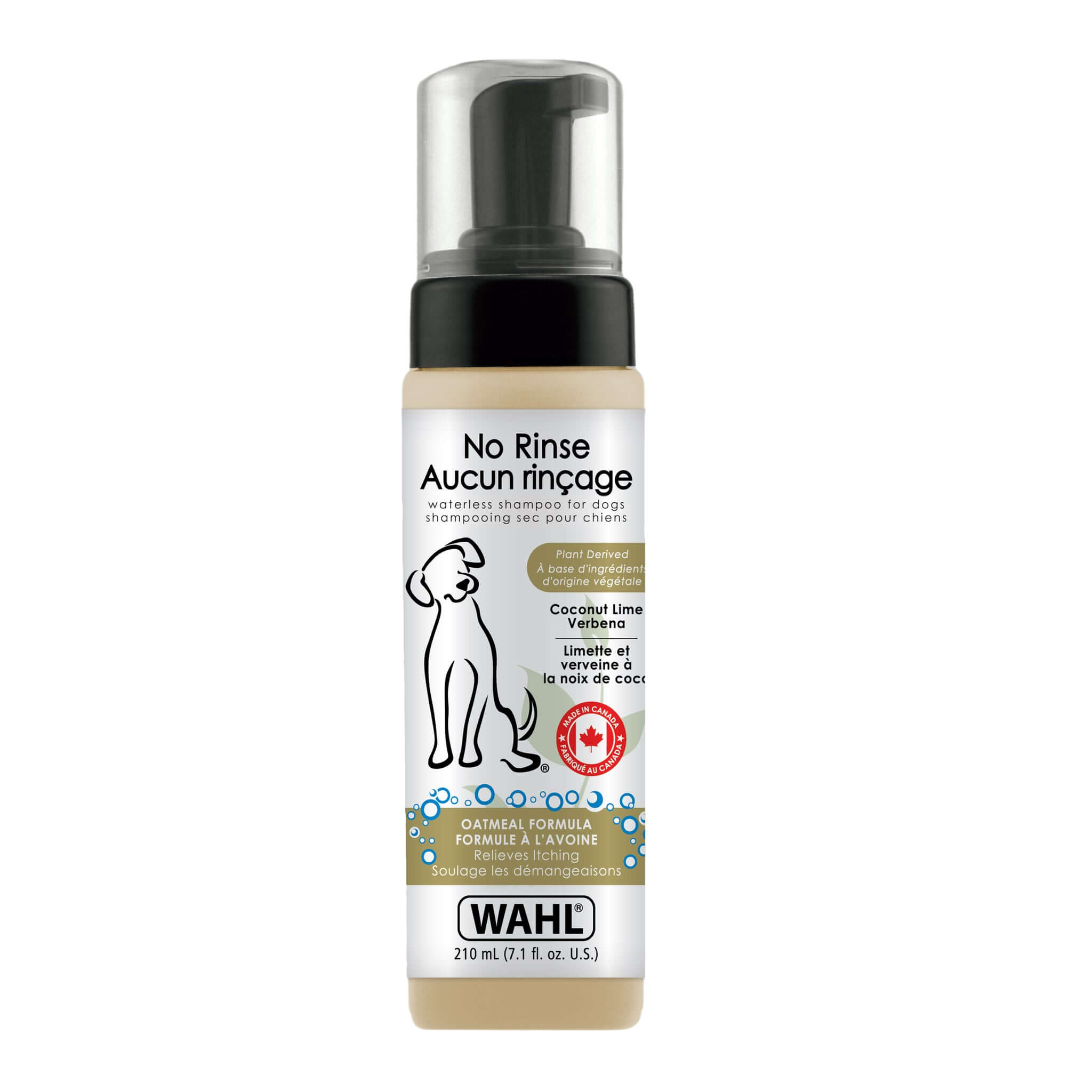 WAHL no rinse shampoo