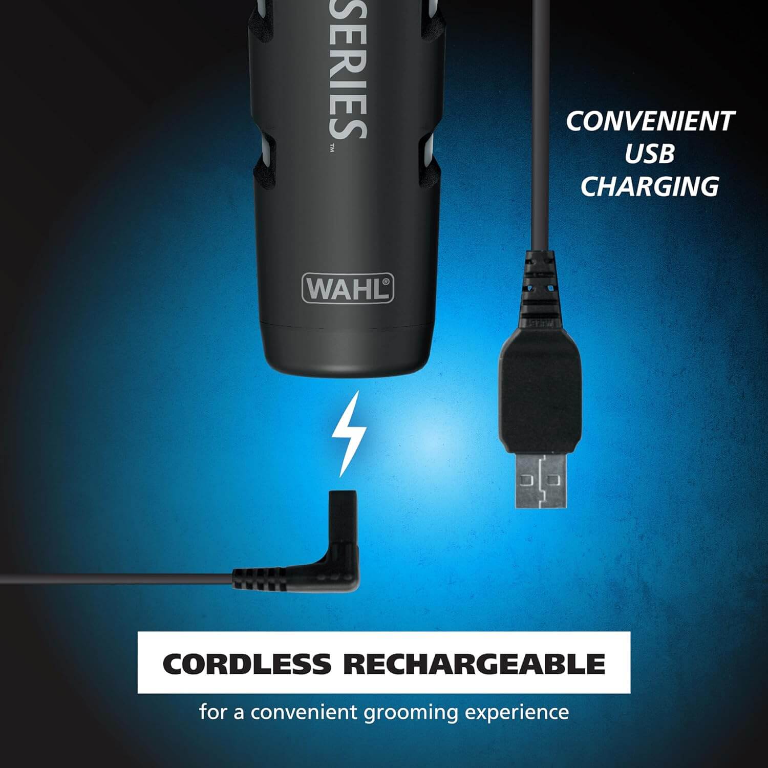 cordless rechargeable wahl beard trimmer