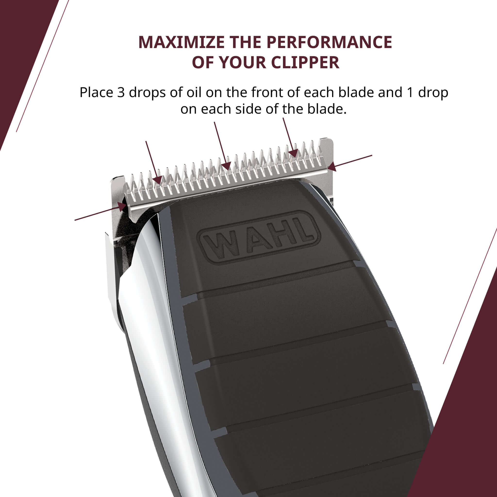 hair clipper blade oil