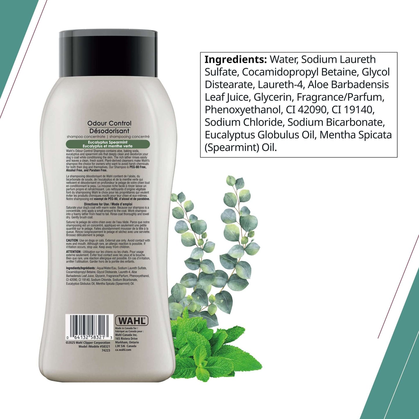 odor control dog shampoo