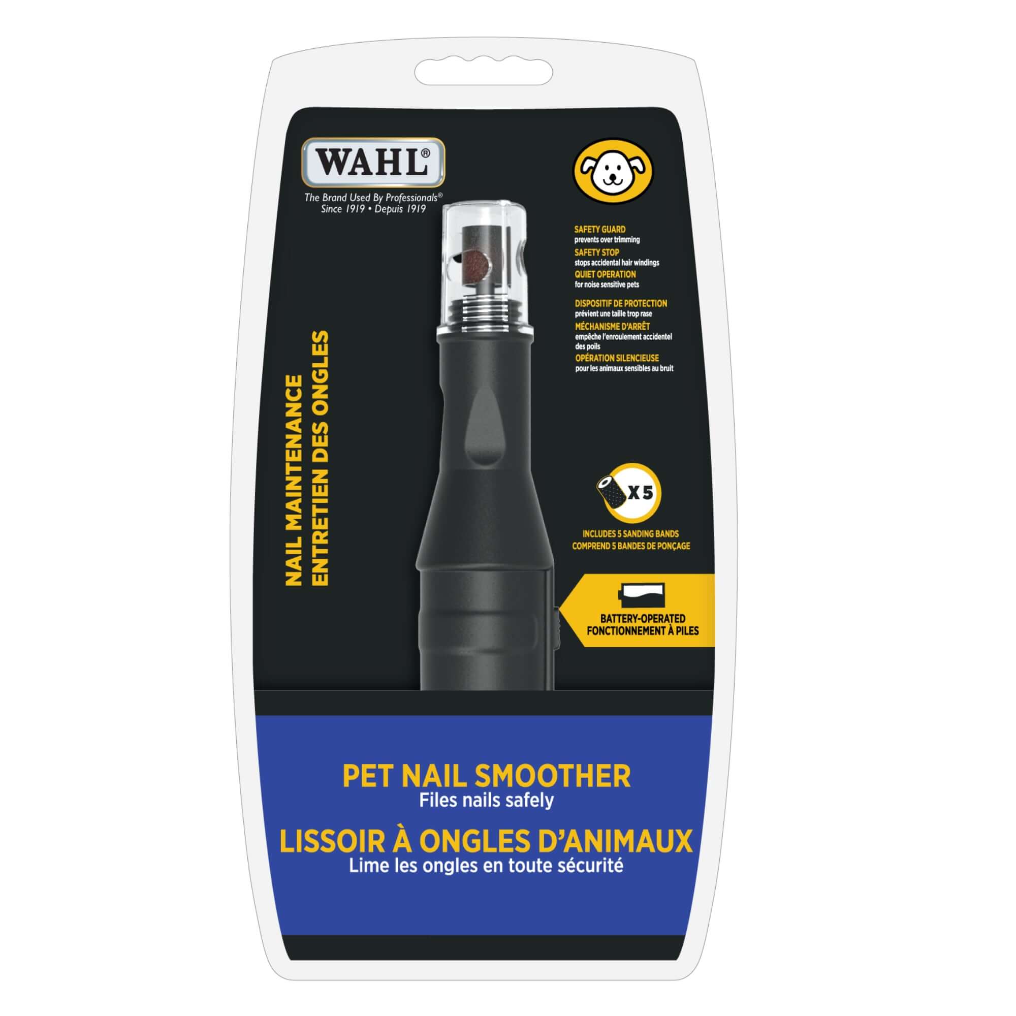 professional dog grooming nail grinder