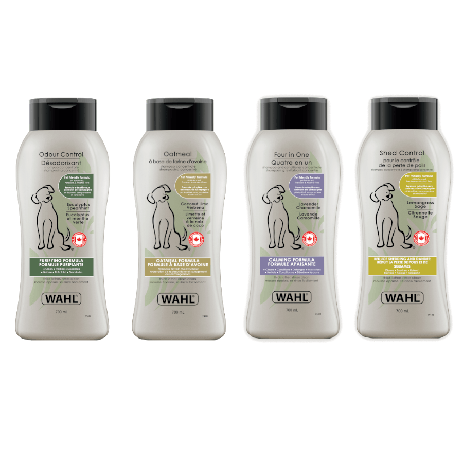 wahl 4 in 1 dog shampoo
