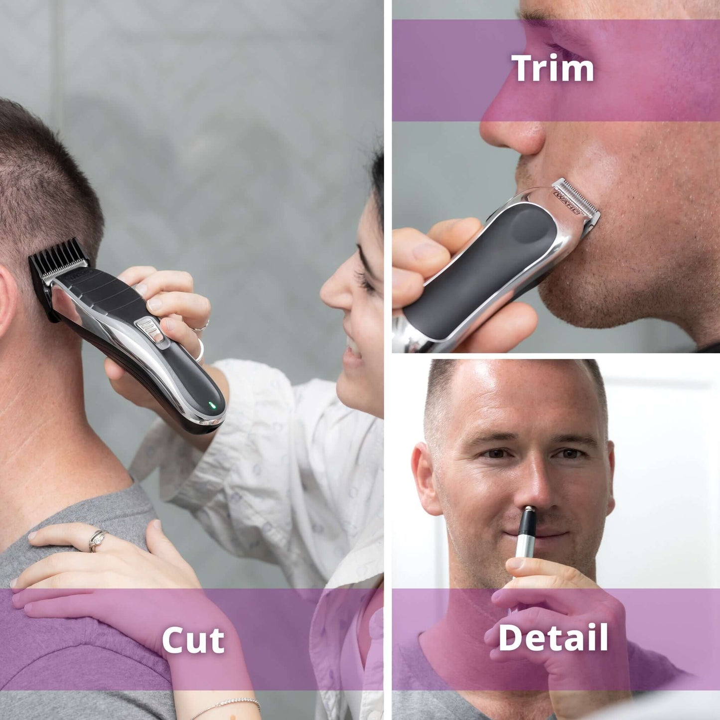 wahl cordless lithium ion multi cut hair clipper kit