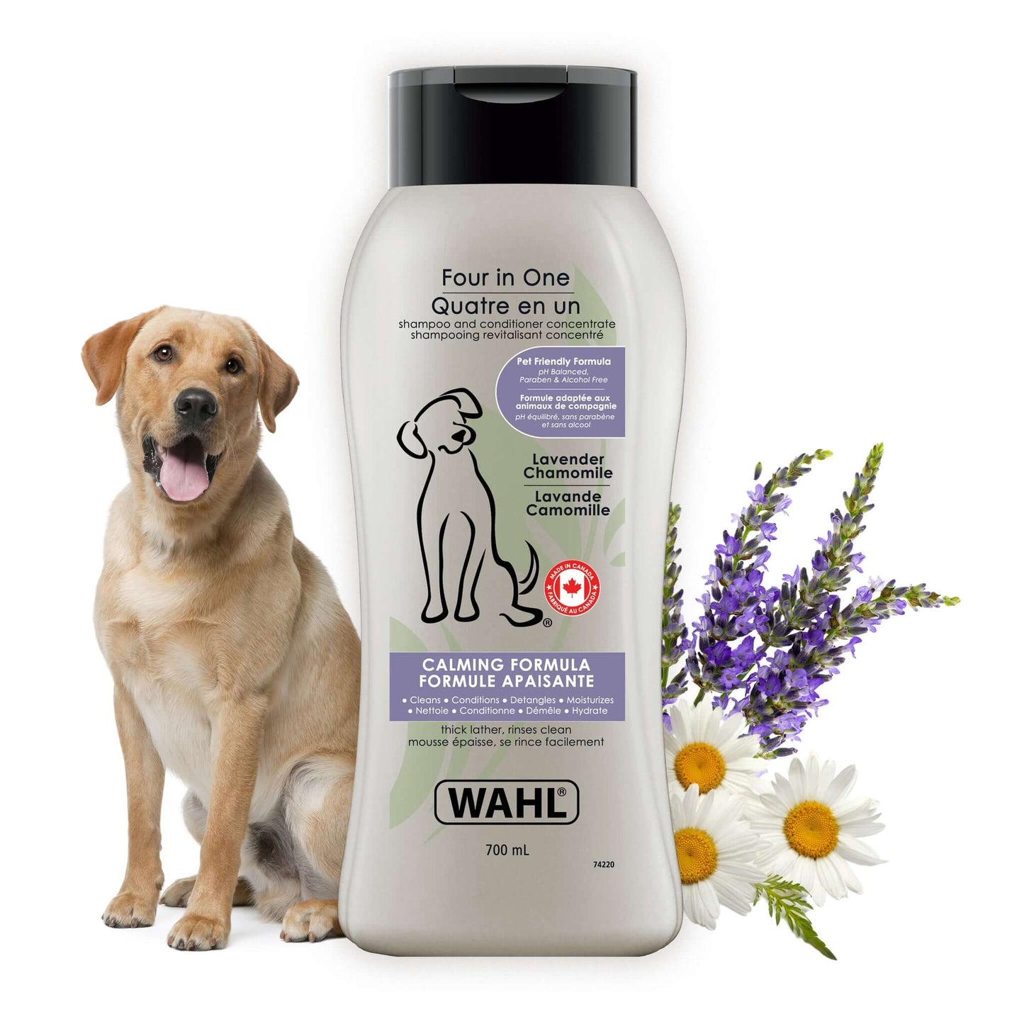 wahl four in one dog shampoo