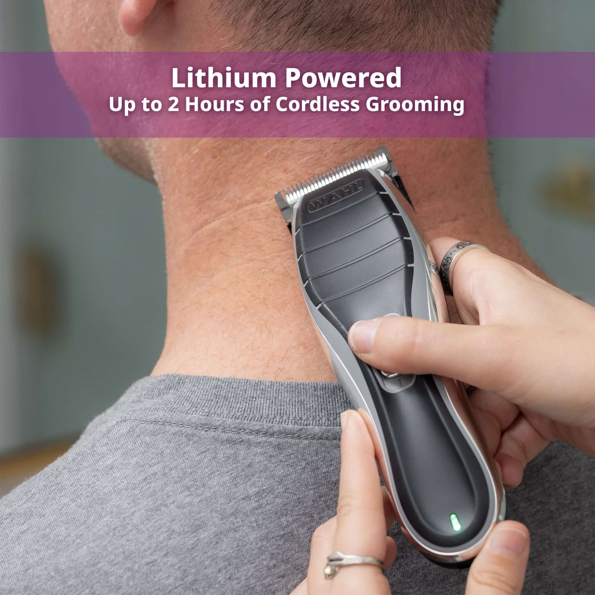 wahl clipper lithium ion cordless haircutting kit