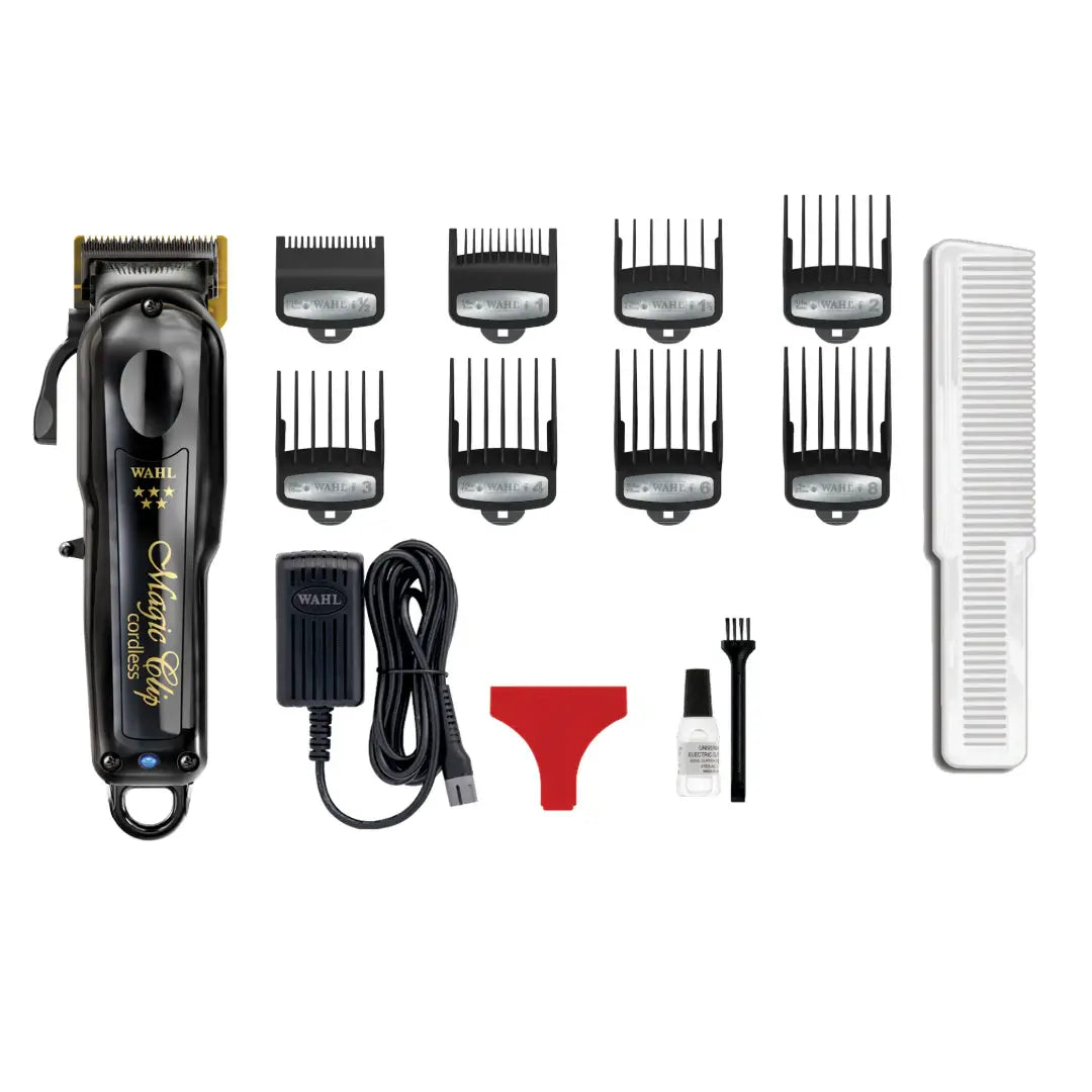 wahl magic clip black kit cordless
