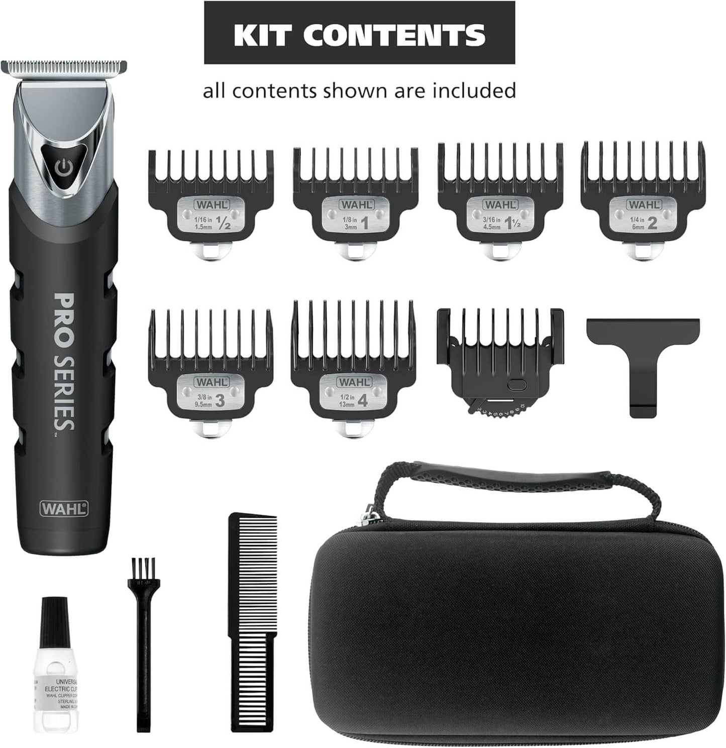 wahl pro beard trimmer kit