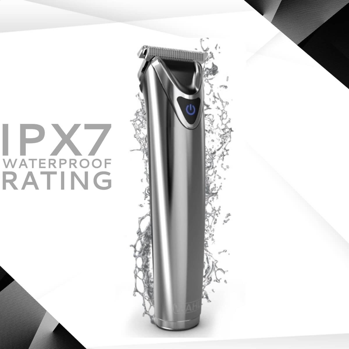 wahl waterproof lithium ion stainless steel