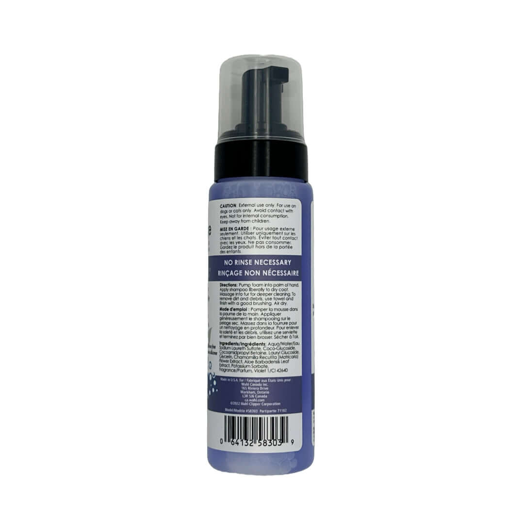 waterless no rinse shampoo